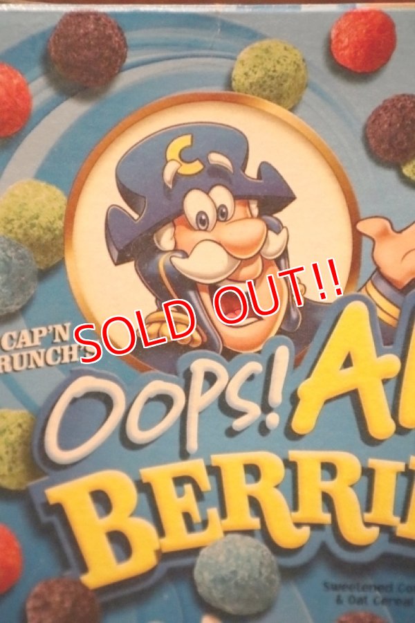 画像2: nt-250204-01 Quaker Oats / CAP'N CRUNCH'S Oops! All BERRIES 2016 Cereal Box