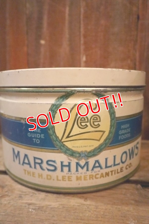 画像3: dp-250205-77 THE H.D. LEE MERCANTILE CO. MARSHMALLOWS CAN