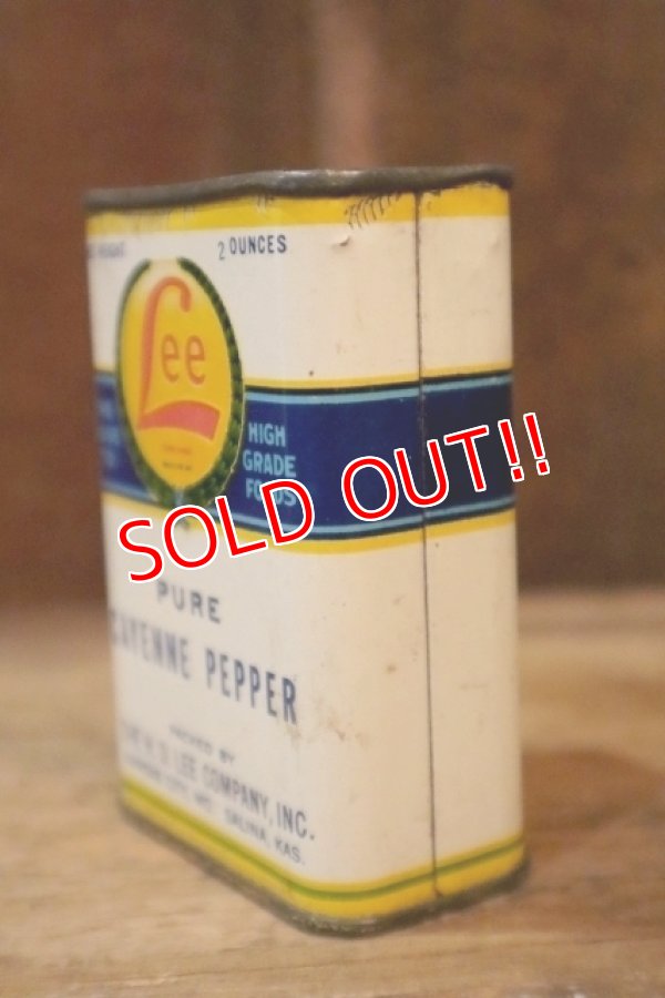 画像4: dp-250205-77 THE H.D. LEE COMPANY PURE CAYENNE PEPPER CAN