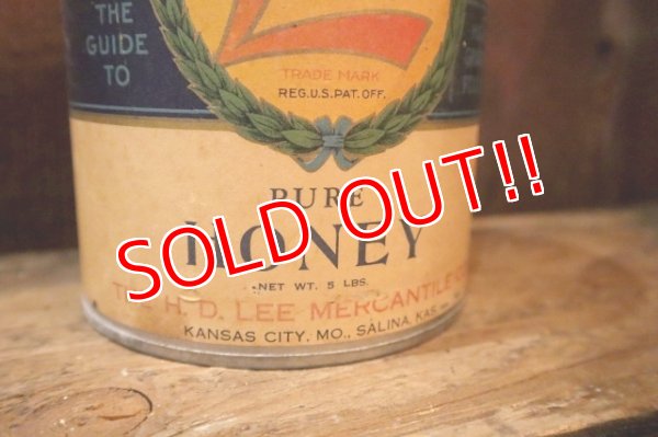 画像3: dp-250205-77 THE H.D. LEE MERCANTILE CO. PURE HONEY CAN