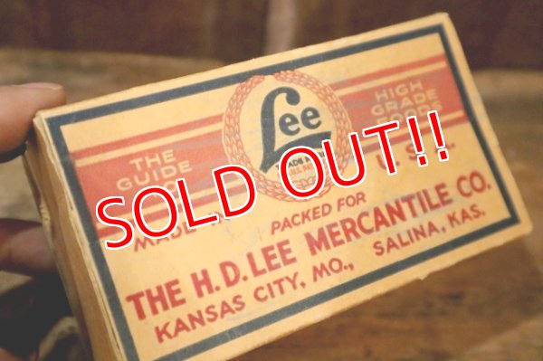 画像2: dp-250205-77 THE H.D. LEE MERCANTILE CO. LEE HIGH GRADE MATCHES BOX