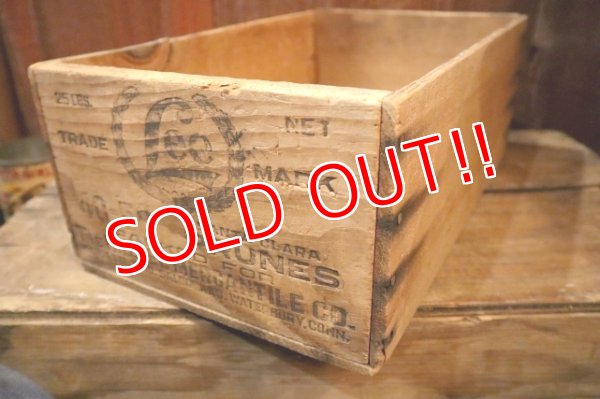 画像3: dp-250205-77 THE H.D. LEE MERCANTILE CO. PRUNES WOOD BOX