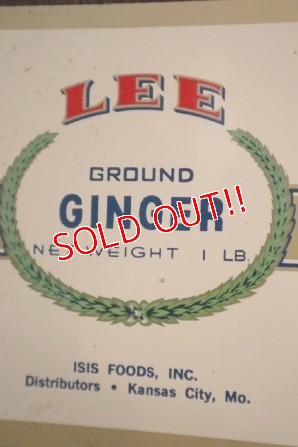 画像4: dp-250205-77 LEE ISIS FOODS GROUND GINGER