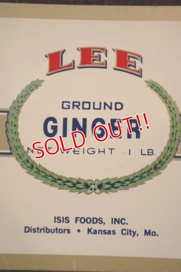 画像3: dp-250205-77 LEE ISIS FOODS GROUND GINGER