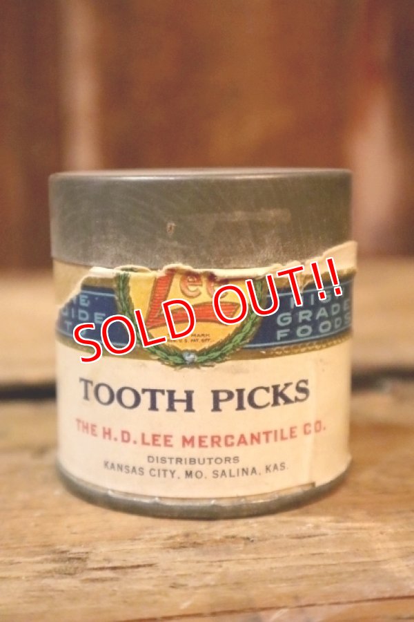 画像3: dp-250205-77 THE H.D. LEE MERCANTILE CO. TOOTH PICKS