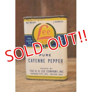 画像: dp-250205-77 THE H.D. LEE COMPANY PURE CAYENNE PEPPER CAN