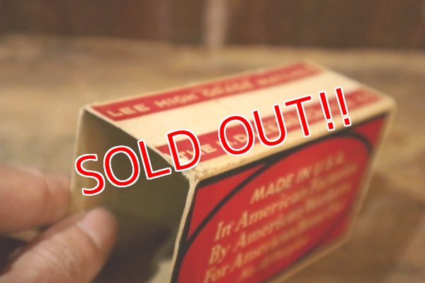 画像8: dp-250205-77 THE H.D. LEE MERCANTILE CO. LEE HIGH GRADE MATCHES BOX