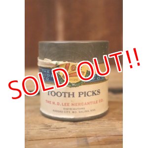 画像: dp-250205-77 THE H.D. LEE MERCANTILE CO. TOOTH PICKS