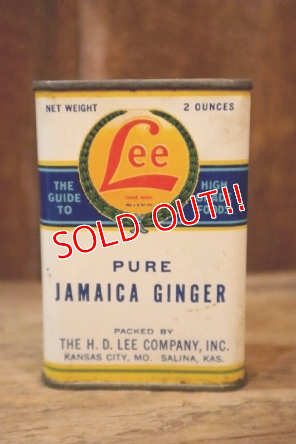 画像2: dp-250205-77 THE H.D. LEE COMPANY PURE JAMAICA GINGER CAN