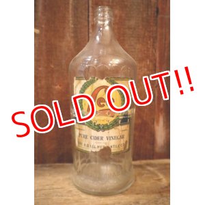 画像: dp-250205-77 THE H.D. LEE MERCANTILE CO. PURE CIDER VINEGAR BOTTLE