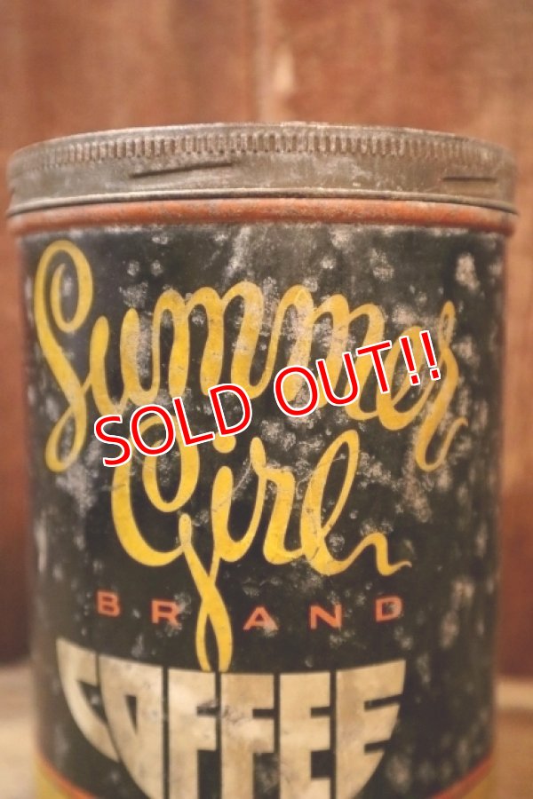 画像2: dp-250205-77 THE H.D. LEE MERCANTILE CO. Summer Girl BRAND COFFEE CAN