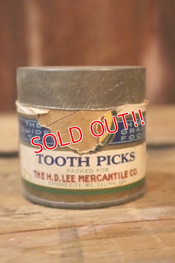 画像2: dp-250205-77 THE H.D. LEE MERCANTILE CO. TOOTH PICKS