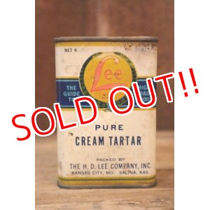 画像: dp-250205-77 THE H.D. LEE COMPANY PURE CREAM TARTAR CAN