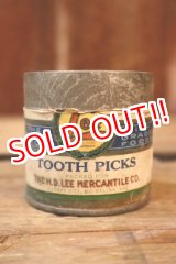 画像: dp-250205-77 THE H.D. LEE MERCANTILE CO. TOOTH PICKS