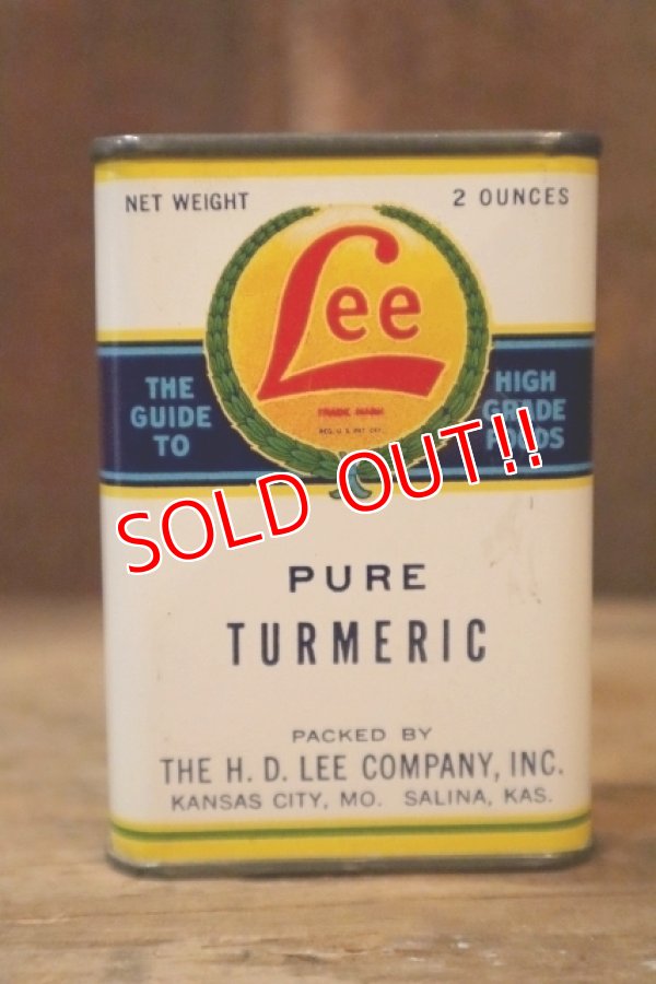 画像2: dp-250205-77 THE H.D. LEE COMPANY PURE TURMERIC CAN