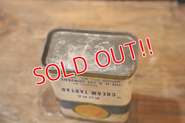 画像6: dp-250205-77 THE H.D. LEE COMPANY PURE CREAM TARTAR CAN