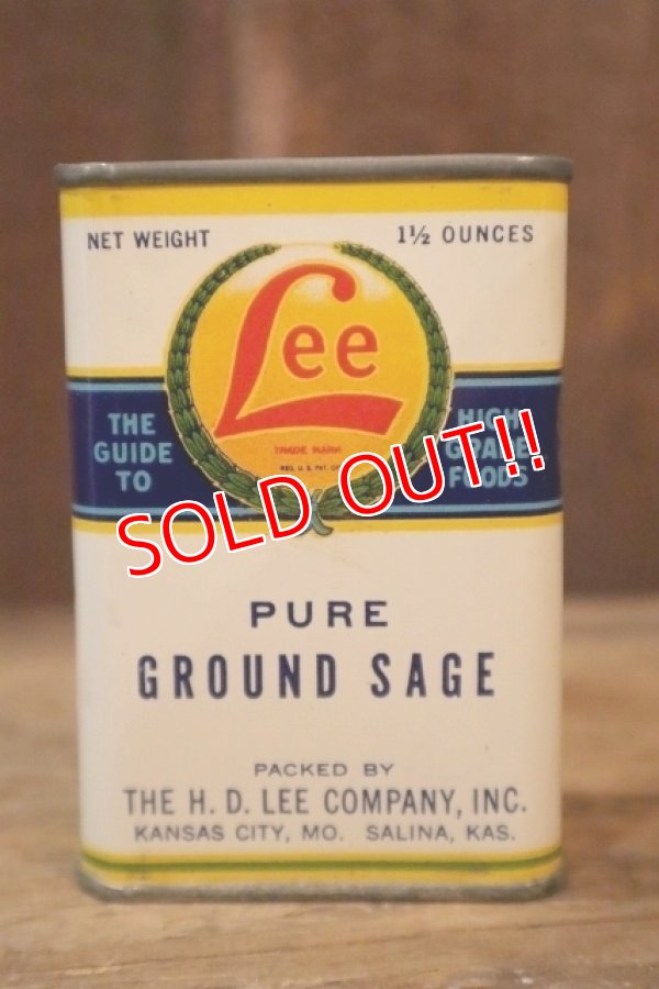 画像2: dp-250205-77 THE H.D. LEE COMPANY PURE GROUND SAGE CAN