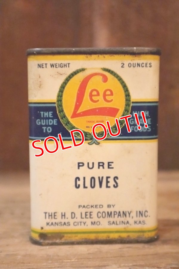 画像2: dp-250205-77 THE H.D. LEE COMPANY PURE CLOVES CAN