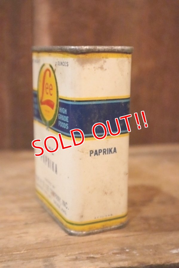 画像3: dp-250205-77 THE H.D. LEE COMPANY PURE PAPRIKA CAN