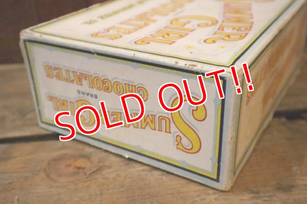 画像5: dp-250205-77 THE H.D. LEE COMPANY SUMMER GIRL BRAND CHOCOLATES BOX