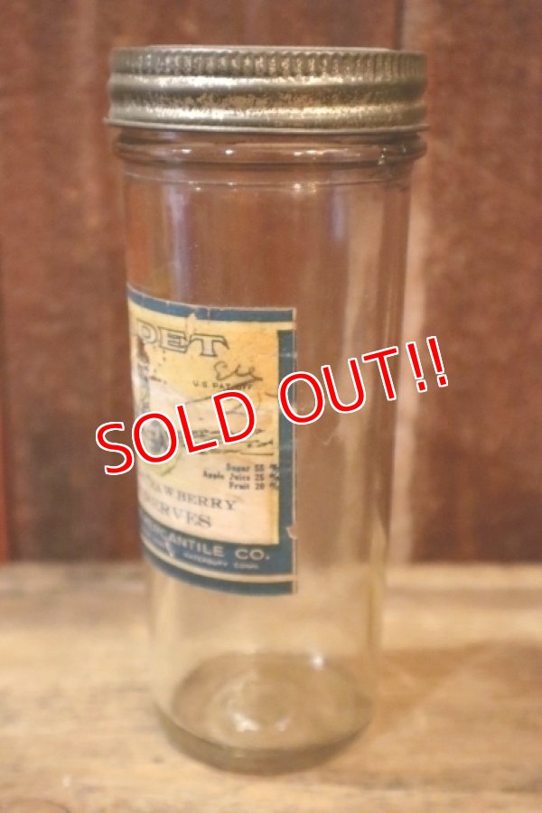 画像3: dp-250205-77 THE H.D. LEE MERCANTILE CO. CADET BRAND APPLE-STRAWBERRY PRESERVES JAR