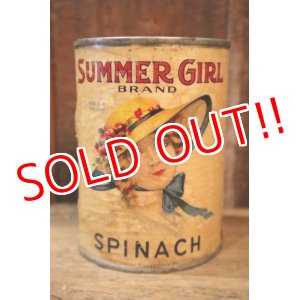 画像: dp-250205-77 THE H.D. LEE COMPANY SUMMER GIRL BRAND SPINACH CAN