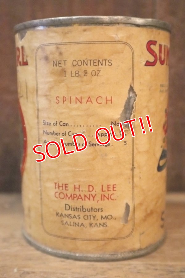 画像4: dp-250205-77 THE H.D. LEE COMPANY SUMMER GIRL BRAND SPINACH CAN