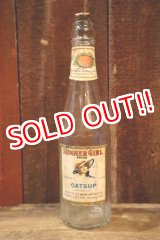 画像: dp-250205-77 THE H.D. LEE MERCANTILE CO. SUMMER GIRL BRAND CATSUP BOTTLE