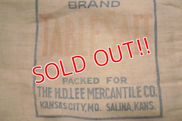 画像3: dp-250205-77 THE H.D. LEE MERCANTILE COMPANY TABLE SALT SACK