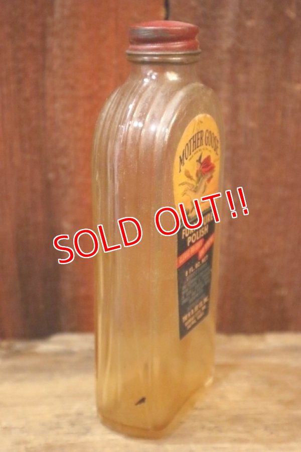 画像4: dp-250205-77 THE H.D. LEE COMPANY MOTHER GOOSE FURNITURE POLISH BOTTLE