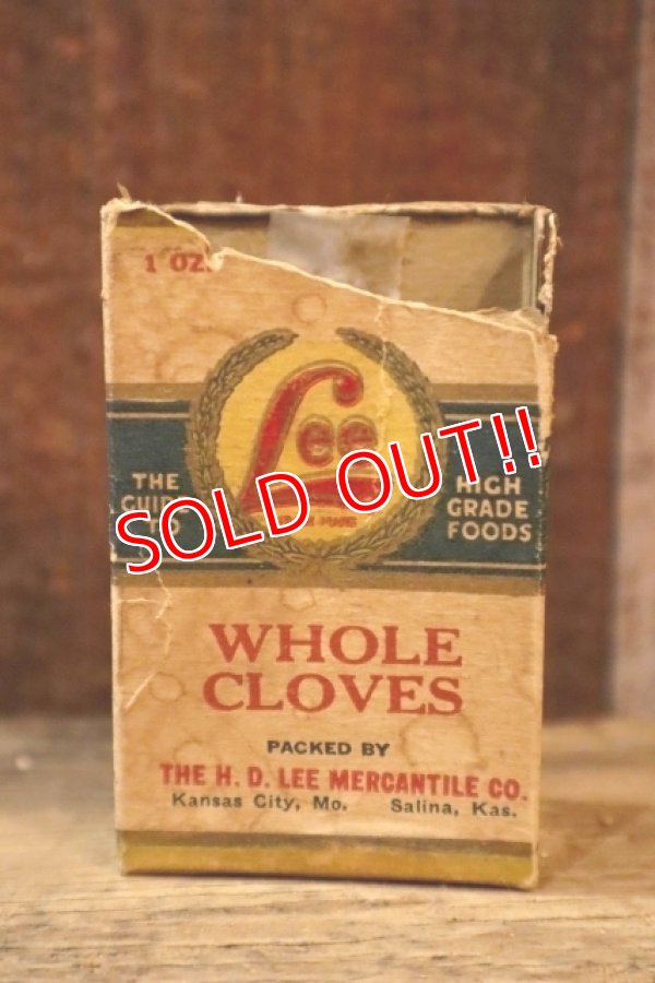 画像4: dp-250205-77 THE H.D. LEE MERCANTILE CO. WHOLE CLOVES BOX