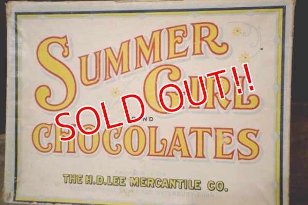 画像2: dp-250205-77 THE H.D. LEE COMPANY SUMMER GIRL BRAND CHOCOLATES BOX