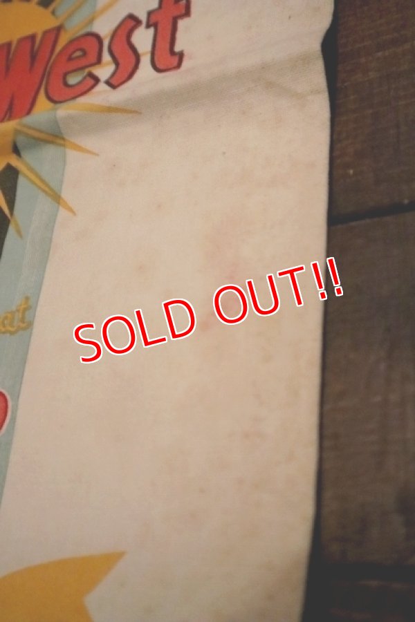 画像6: dp-250205-77 THE H.D. LEE FLOUR MILLS "SUNNY WEST" FLOUR SACK