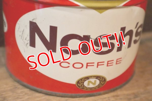 画像2: dp-250205-78 Nash's COFFEE / 1950's Tin Can
