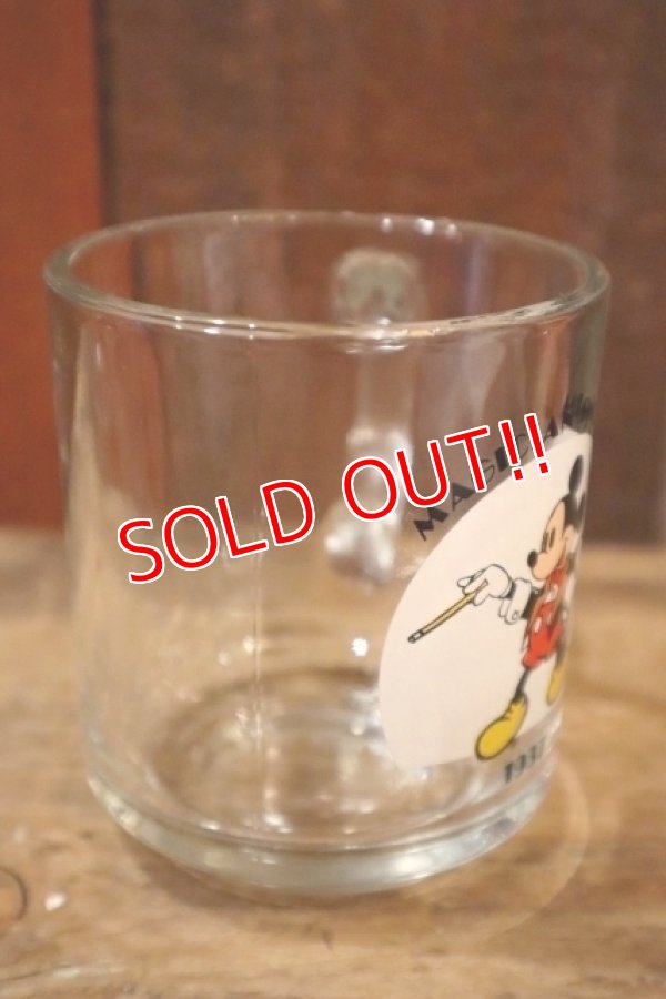 画像3: ct-250205-13 Mickey Mouse / Anchor Hocking 1970's Mug "MAGICIAN MICKEY"