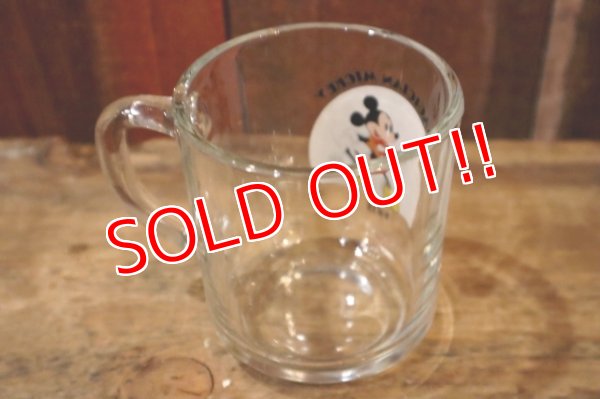 画像5: ct-250205-13 Mickey Mouse / Anchor Hocking 1970's Mug "MAGICIAN MICKEY"