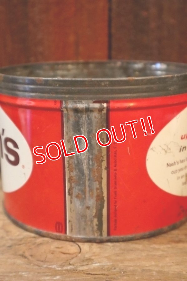 画像5: dp-250205-78 Nash's COFFEE / 1950's Tin Can