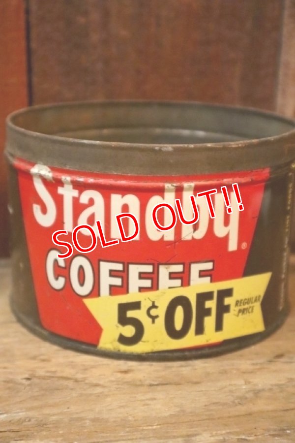 画像2: dp-250205-78 Standby COFFEE / 1950's Tin Can