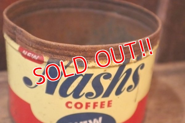 画像3: dp-250205-78 Nash's COFFEE / 1950's-1960's Tin Can