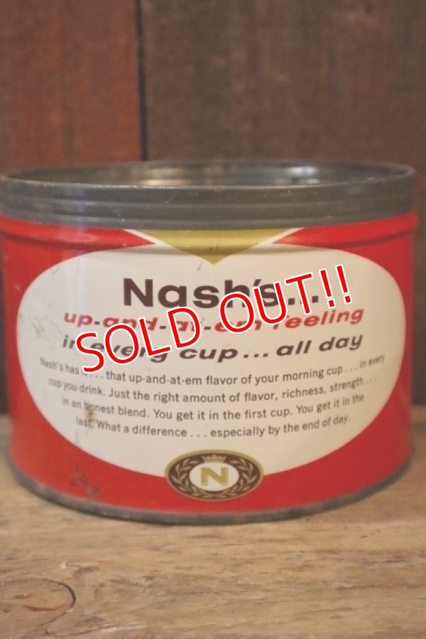 画像3: dp-250205-78 Nash's COFFEE / 1950's Tin Can