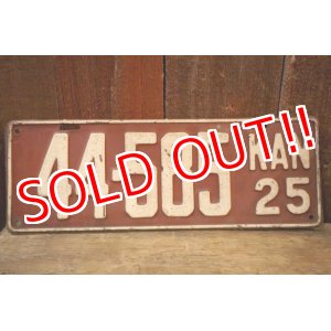 画像: dp-250205-21 License Plate 1925 KANSAS "44-585"