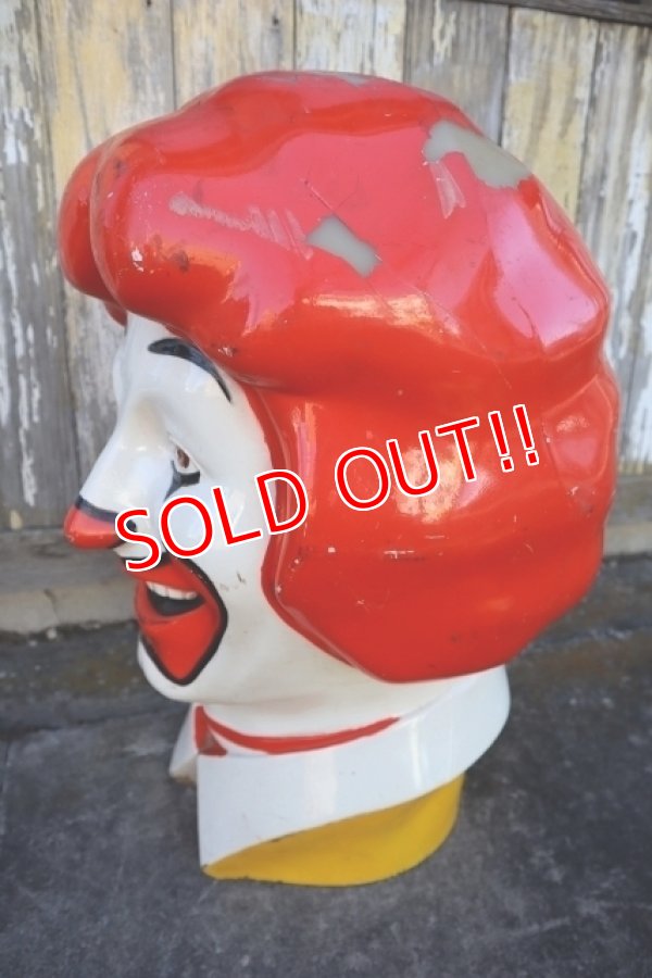 画像6: ct-250205-04 McDonald's 1970's Ronald McDonald Helium Balloon Head