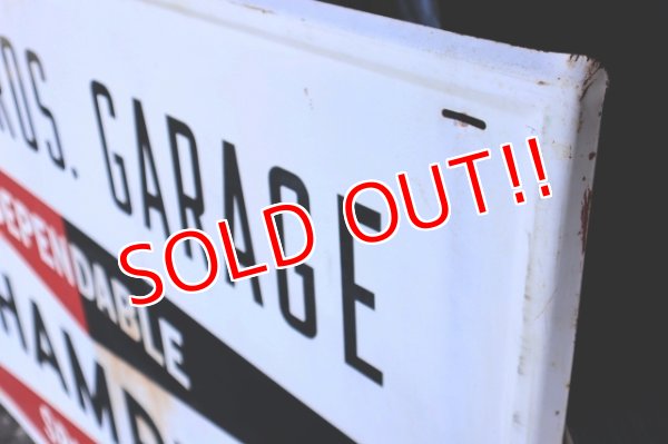 画像6: dp-250205-56 CHAMPION 1960's-1970's Metal Sign