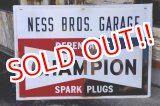 画像: dp-250205-56 CHAMPION 1960's-1970's Metal Sign