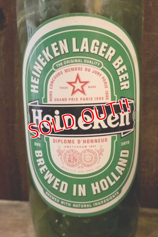画像2: dp-250205-89 Heineken / 〜1990's Big Plastic Bottle Display