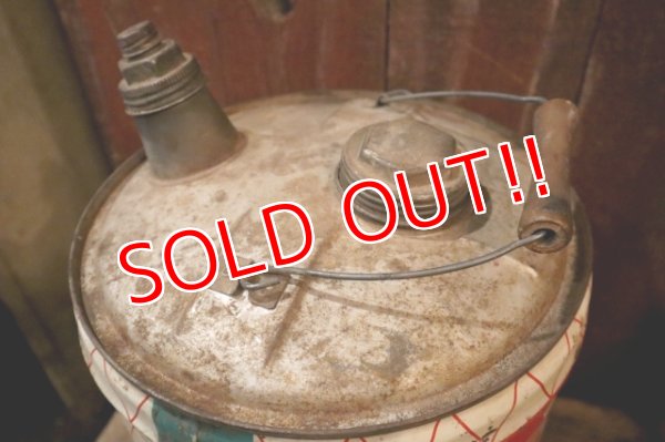 画像7: dp-250205-67 CONOCO SUPER MOTOR OIL 1950's 5 U.S. GALLONS CAN