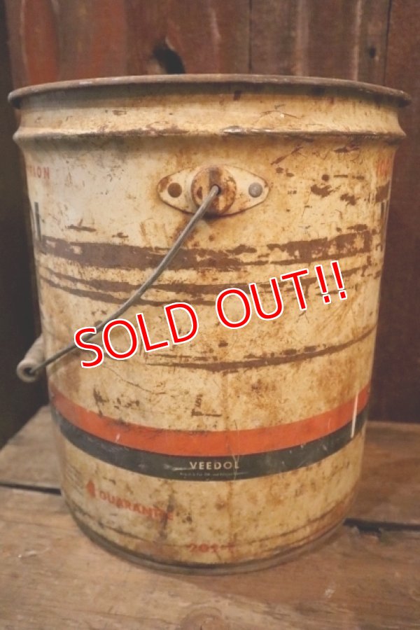 画像6: dp-250205-68 VEEDOL MOTOR OIL 1950's 5 U.S. GALLONS CAN