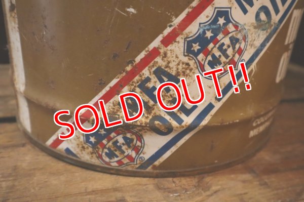 画像6: dp-250205-73 M・F・A  MOTOR OIL 1970's 5 U.S. GALLONS CAN