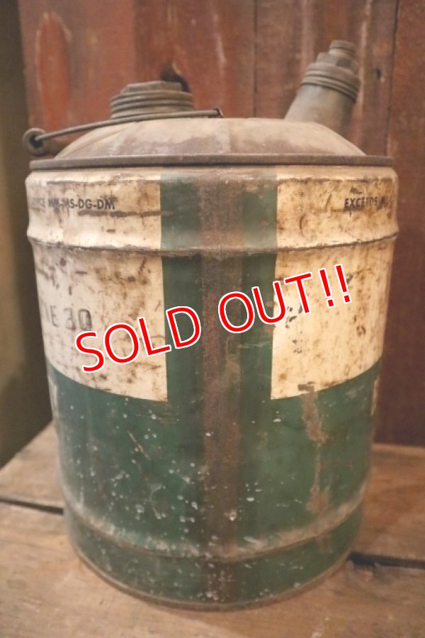 画像5: dp-250205-70 M・F・A  MOTOR OIL 1950's-1960's 5 U.S. GALLONS CAN
