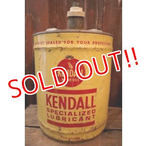 画像: dp-250205-25 KENDALL SUPECIALIZED LUBRICANT 1970's 5 U.S. GALLONS CAN